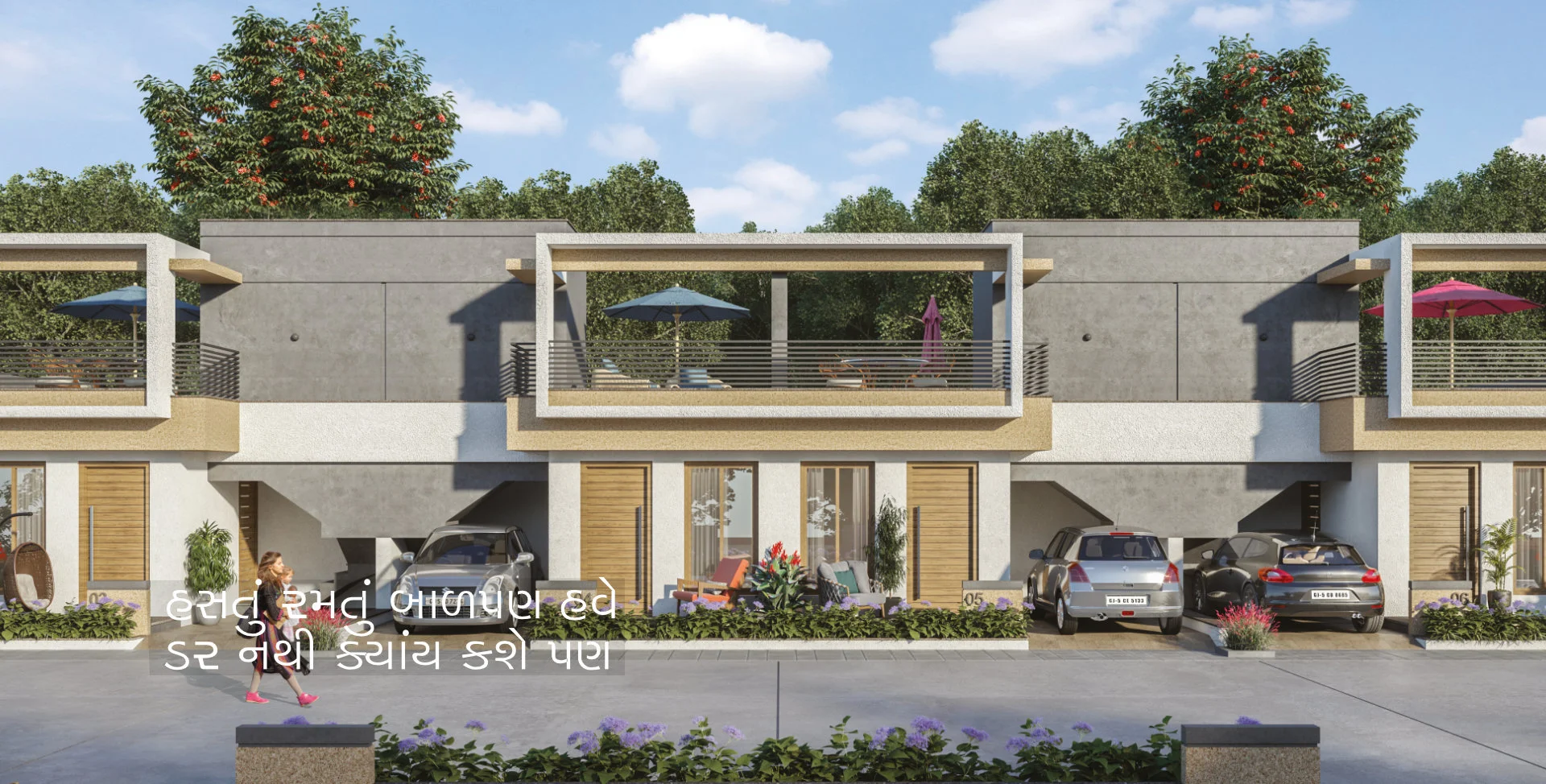 SAMARTHYA FLORENCIA - 2 & 3 BHK LUXURIOUS BUNGALOWS