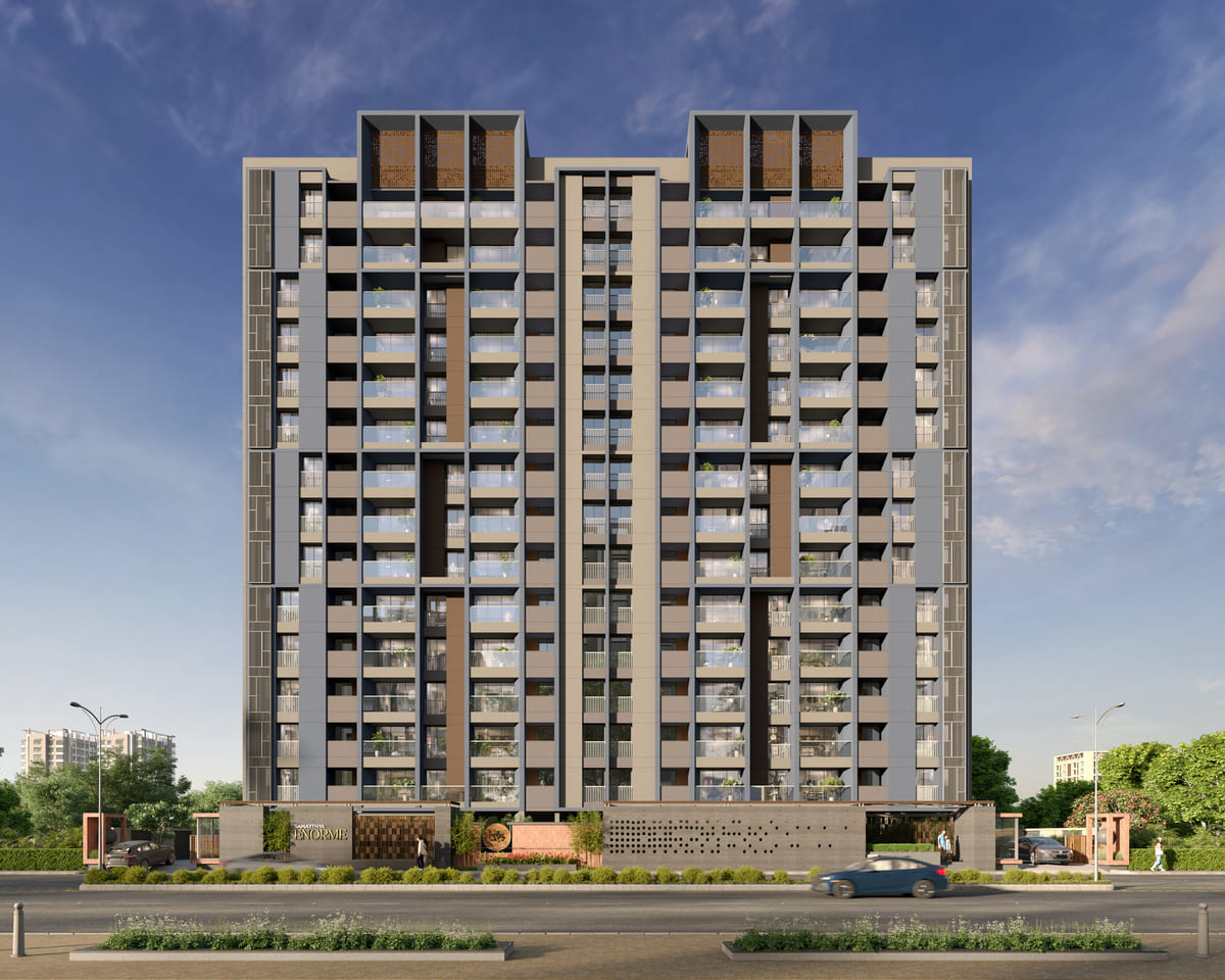 SAMARTHYA SALISTER – 3D ELEVATION