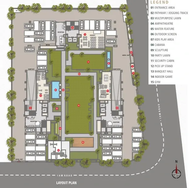 Samarthya Heights – Layout Plan