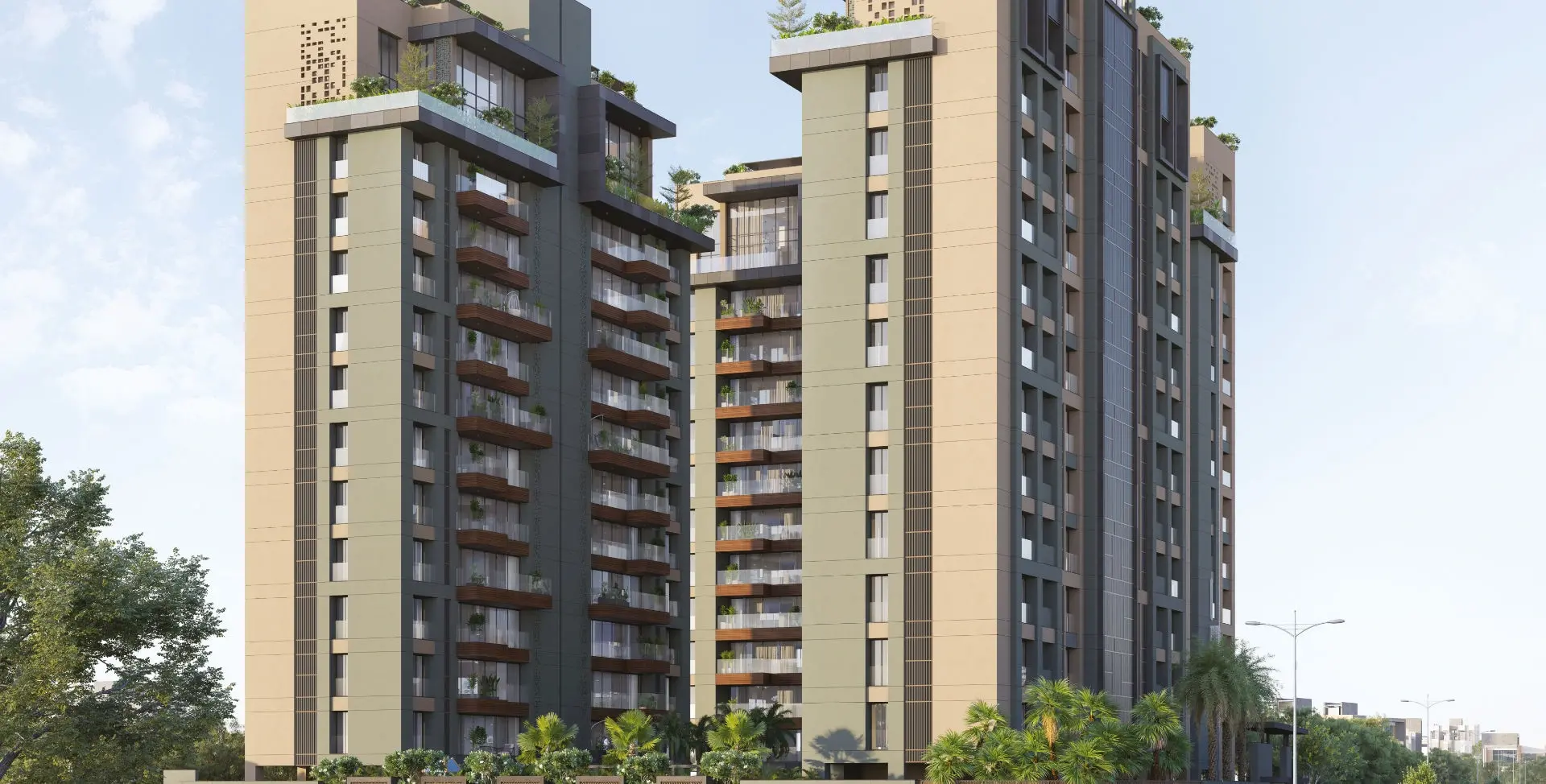 Samarthya Heights - 3 & 4 BHK Lavish Living - Behind Pal lake Garden, Surat