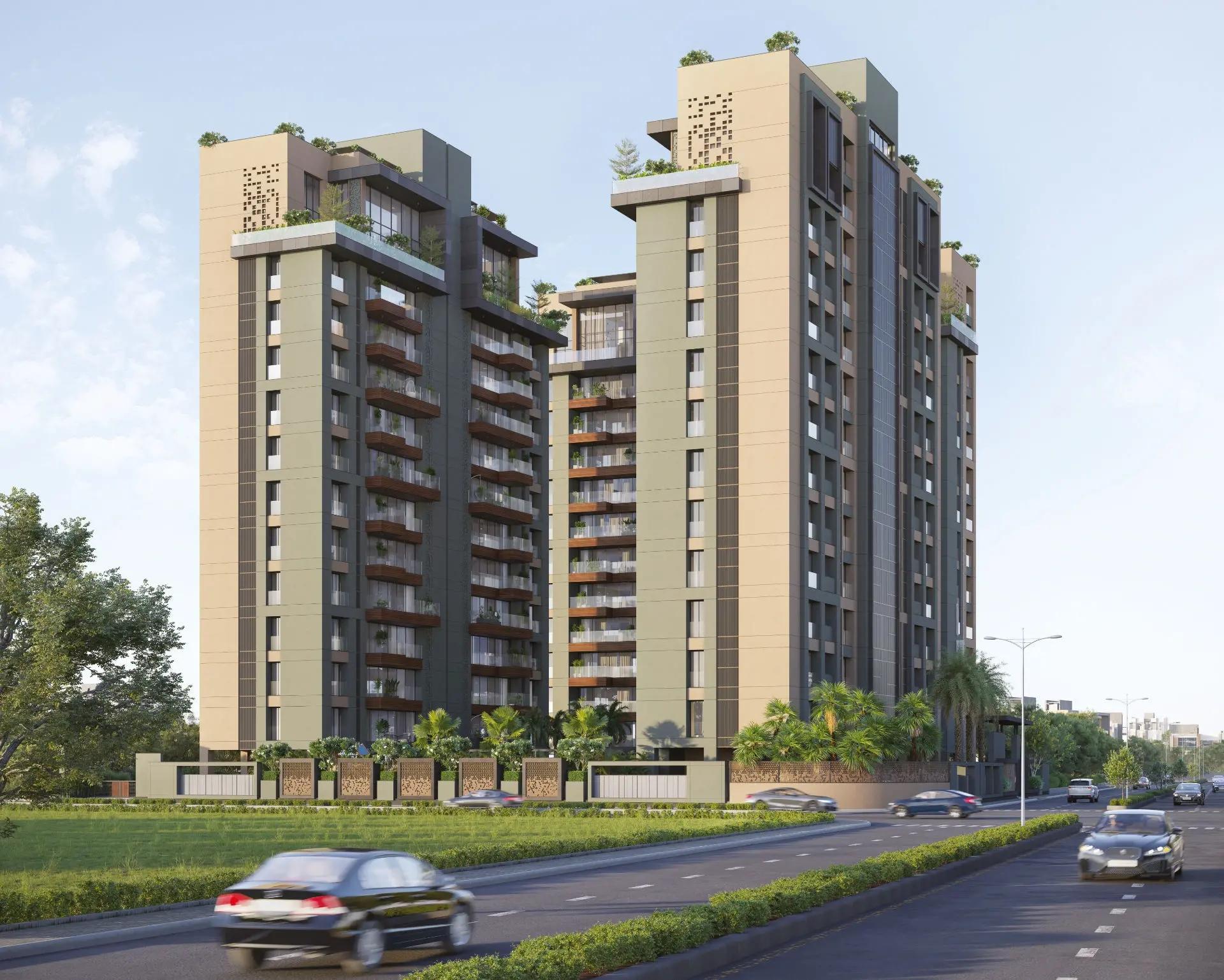 SAMARTHYA SALISTER – 3D ELEVATION