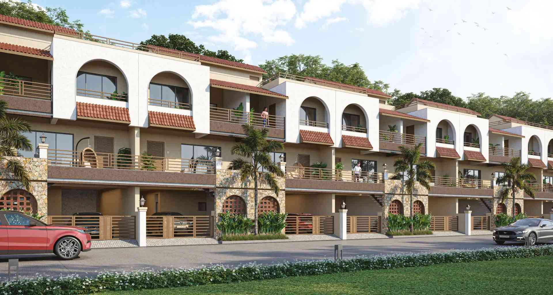 Samarthya North Ville – 3D Elevation